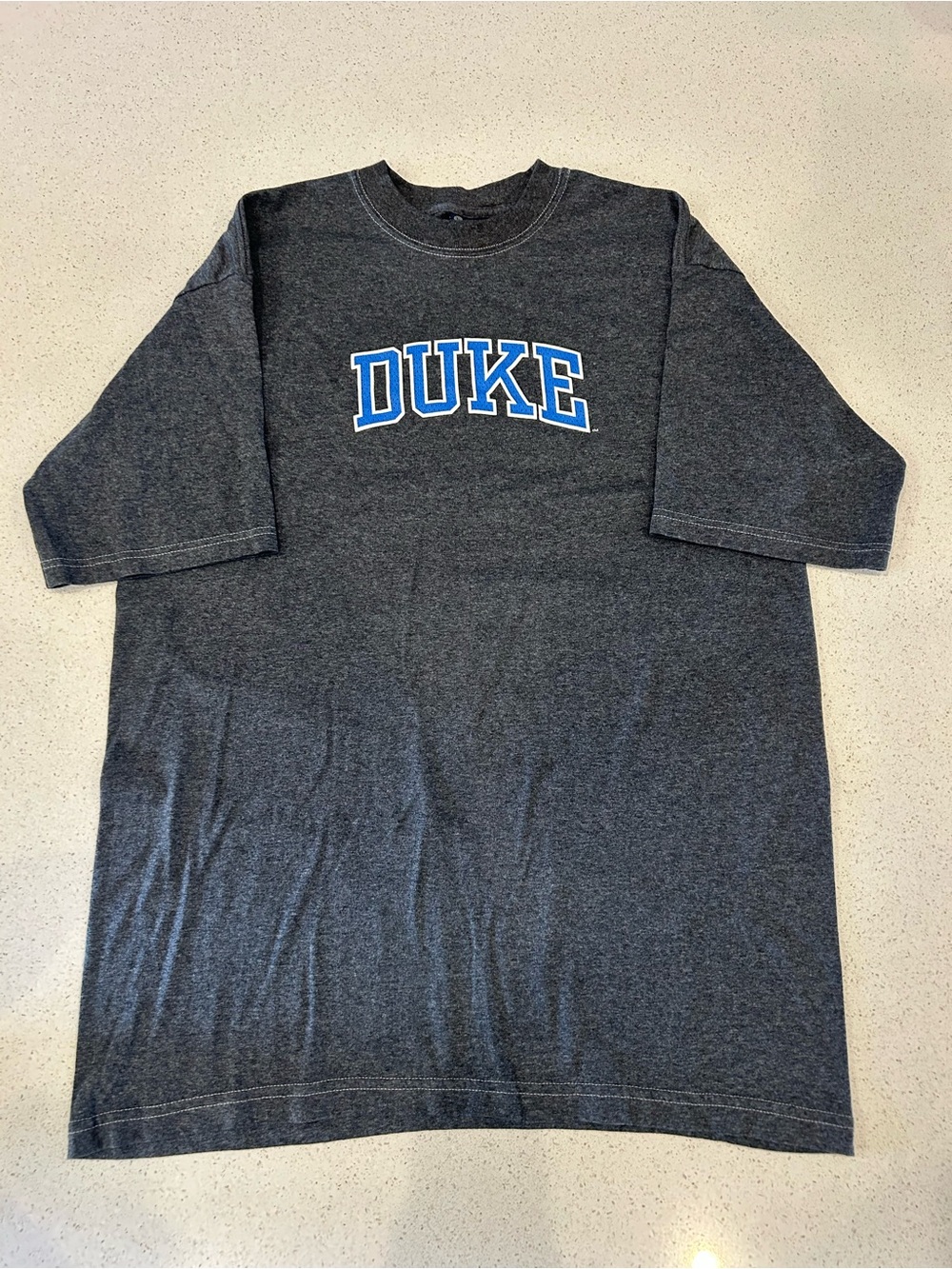 Duke Charcoal Grey Graphic Men's T-Shirt